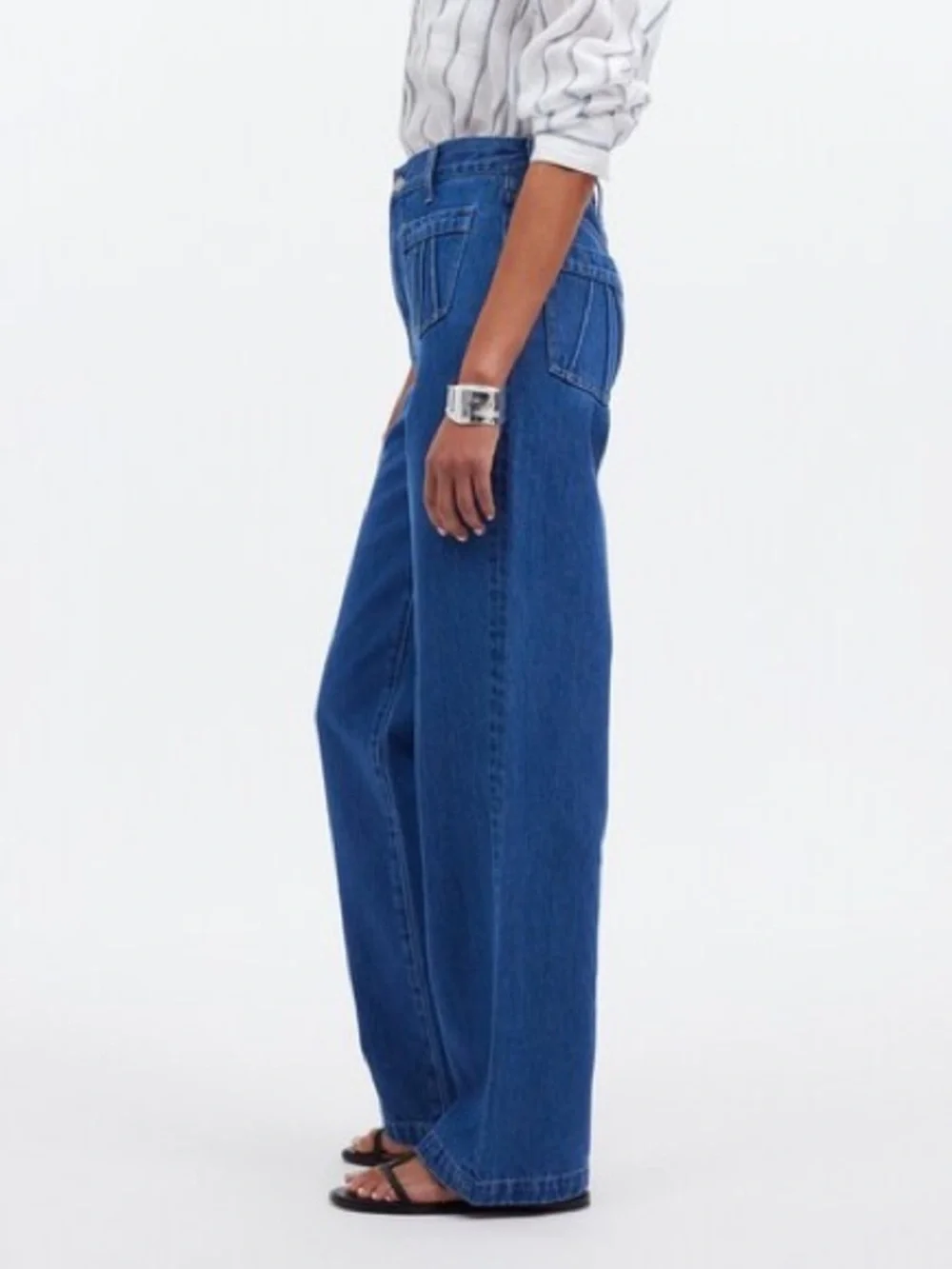 Madewell The Perfect Vintage Wide-Leg
Jean Patch Pocket Edition W32 Measures W36 - Picture 2 of 16